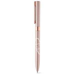 Stylo métallique rose